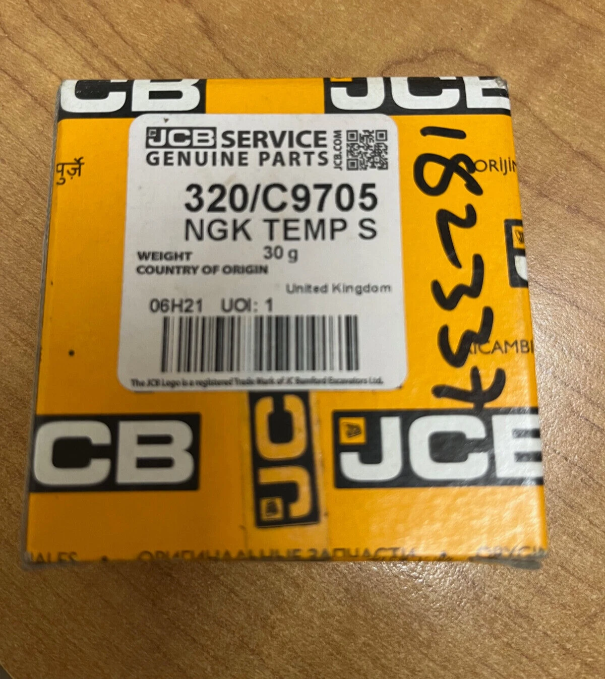 JCB Ngk Temp Sensor-90: 320/C9705 JCB Ngk Temp Sensor-90: 320/C9705