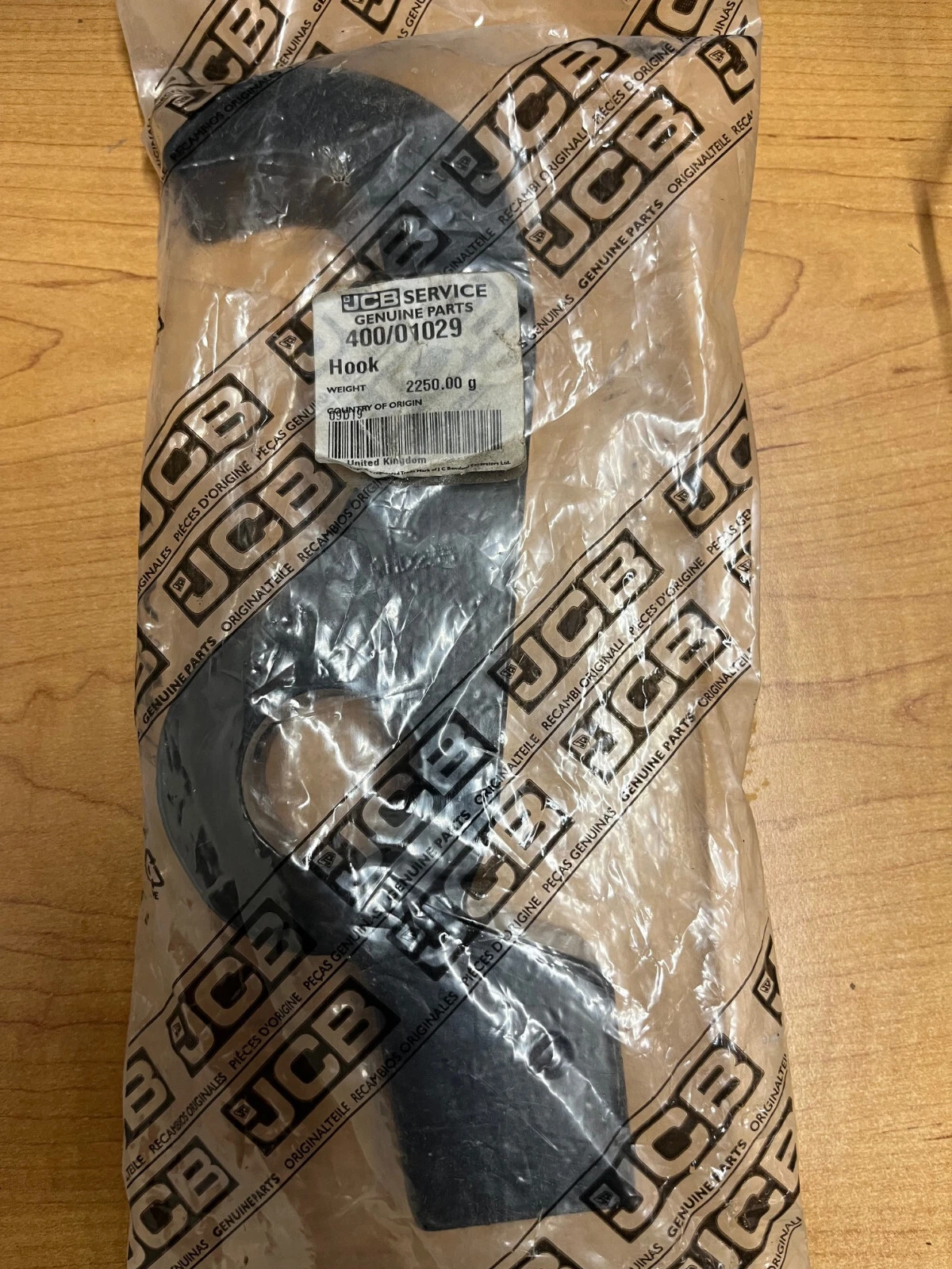 jcb hook: 400/01029 jcb hook: 400/01029