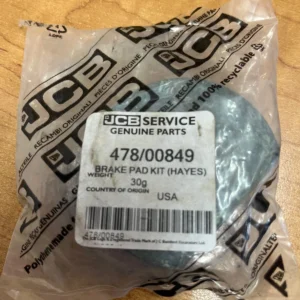 jcb brake pad kit: 478/00849